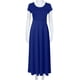 thumbnail image 5 of Vestidos Para Mujer Maxi Vestido Color Sólido Colorido Vestido Manga Corta Playa Casual Sundress Odeerbi  ODB145476, 5 of 6