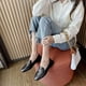 thumbnail image 5 of Zapatos planos Moda Confort Zapatos para caminar Tacón bajo Resbalón en zapatos de trabajo para mujeres, 5 of 8