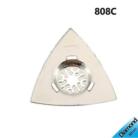 

1XDiamond E-cut Circular Oscillating Saw Blades For Triangle Rasp Multitool Tile