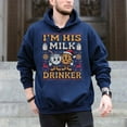 thumbnail image 5 of I'M His Milk Drinker I'M Her Cookie Eater – T-Shirt, Hoodie & Sweatshirt – Holiday Humor – Couples & Families, 5 of 6