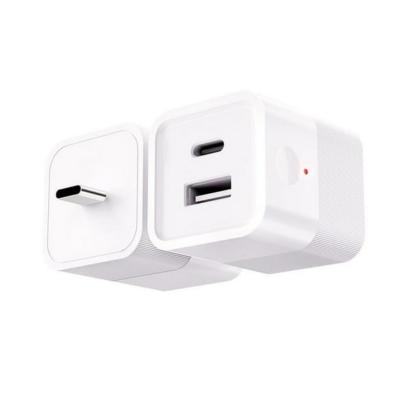 for Tuya WiFi Smart 2-in-1 TypeC and USB Adapter Switch with Timed Voice Control via by YFind