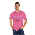 thumbnail image 4 of Novelty Soundman Recordist Technologist Meaning Humorous Auditory Audial Lover Men Women  Unisex Garment-Dyed T-shirt, 4 of 4