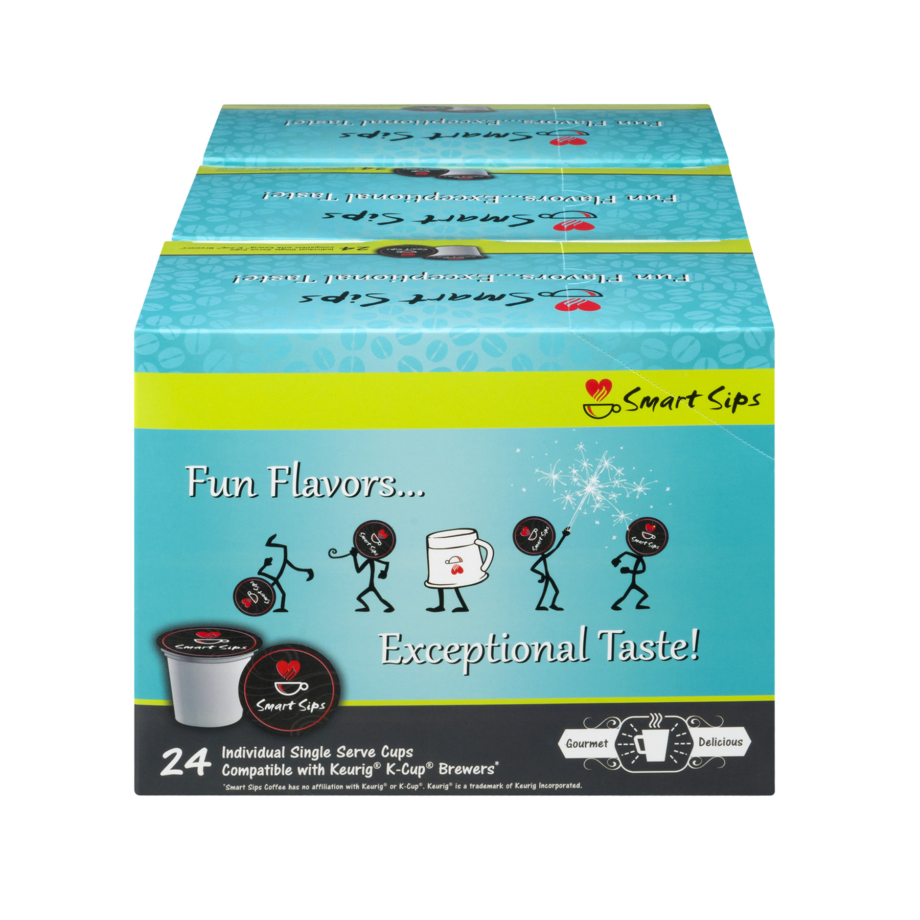 Chocolate Peanut Butter Flavored Coffee, Single Serve Cups for Keurig K