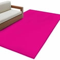 thumbnail image 2 of Rose Pink 4x6 Area Rugs, Farmhouse Solid Pink Color Modern Art Non-Skid Rubber Backing Large Rectangle Rugs - Living Room Bedroom Home Office, Indoor Floor Mat Carpets Washable Rug, 2 of 9