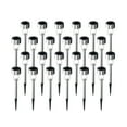 thumbnail image 2 of BLITZWILL Solar Lights Outdoor, 24Pack LED Waterproof Pathway Lights for Garden, Landscape, Path, Yard, Patio, White, 2 of 10