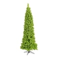 thumbnail image 1 of Vickerman 66" Fir Pencil Unlit Artificial Christmas Tree in Flocked Lime Green, 1 of 2