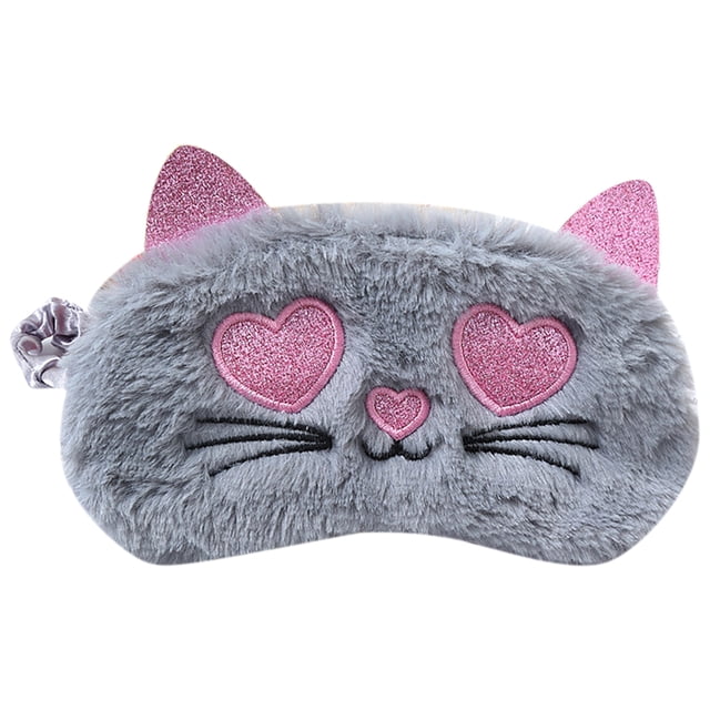 Cartoon Blindfold Creative Rabbit Eye Mask Cat Eye Cover Flamingo Sleep Mask
