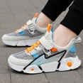 thumbnail image 5 of yboeqw Toddler Big Kids Breathable Athletic Running Shoes Boys Girls Casual School Sports Sneakers Size 4, 5 of 9