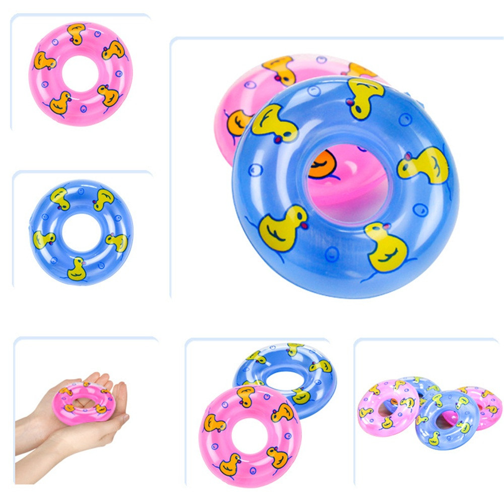 BuleStore Baby Wash Bath Swimming Mini Swimming Rings Cute Floating