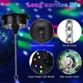 thumbnail image 3 of Rotating Disco Ball Motor Light with Remote Control, 18 LEDs, Compatible with 12 16 20 24 Inch Mirror Ball Spinner (Not Included), 3 of 5