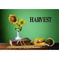 thumbnail image 1 of Decal - Wall Sticker : Harvest Seasonal Quote Home Decor Picture Art 12x30 Inches, 1 of 2