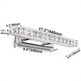 thumbnail image 4 of FRIXCHUR Crystal Bathroom Vanity Lighting Fixtures Modern LED Vanity Lights Over Mirror (Cool White), 4 of 9
