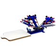thumbnail image 2 of INTBUYING 4 Color 1 Station T-shirt Screen Printing Kit Screen Printing Press Machine with Materials Set, 2 of 6