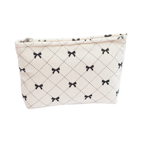 Cosmetic Bag Emergency Girls School Small Zip Room Stuff Clean Girl Make Up Toiletry 01 Style