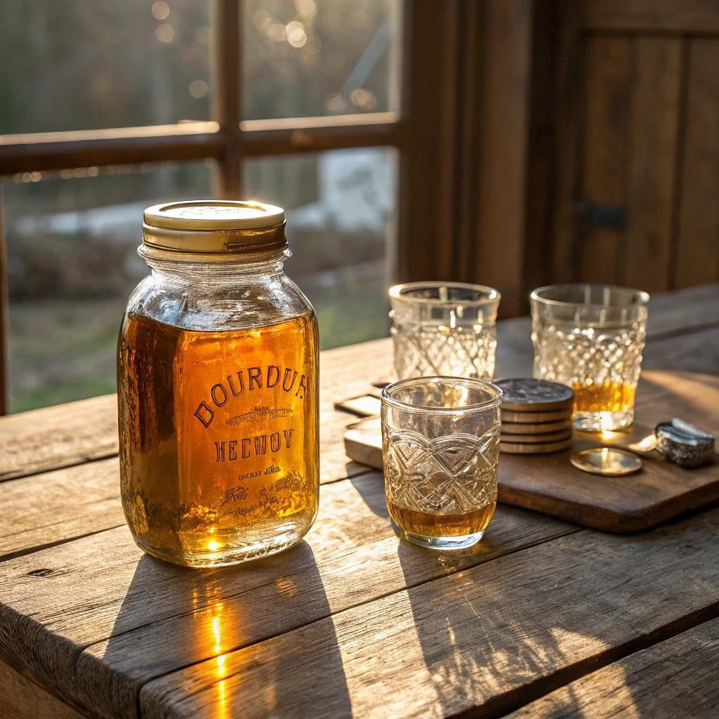 (3 pack) HONEY FEAST Bourbon-Infused Sweetener 12 OZ | Artisanal Small-Batch Raw Blend | Ideal for Bourbon Enthusiasts & Gourmets