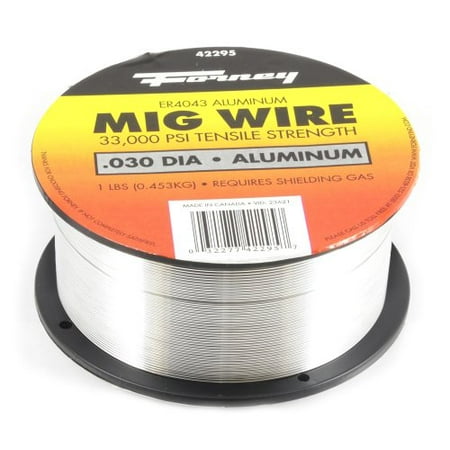 FORNEY WELDING 42295 030 In Er4043 Aluminum Mig Welding Wire 1 Lbs