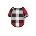 thumbnail image 2 of Cenuakty Parent-Child Christmas Pajamas, Romper/ Long Sleeve Reindeer Print Tops and Plaid Pants Suit for Kid Dad Mom Sleepwear, 2 of 6