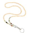thumbnail image 5 of Lanyards for ID Badges, with Rubber Stoppers for Eyeglass Chain, Beaded Lanyard Eyeglass Chains for Women Lanyard for Keys A, 5 of 5