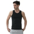 thumbnail image 4 of TopTie Men's Under Base Layer Gear Wear Shirt, Athletic Tank Top-LIME-XXL, 4 of 7