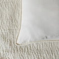 thumbnail image 2 of Ensemble de couette Carson de Gouchee Home – Ensemble de literie ivoire 3 pièces, coton délavé avec motif à coutures ondulées, couvre-lit doux toutes saisons, 2 of 7