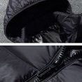thumbnail image 4 of Vedolay Jackets for Men Fashion Long Coat Slim Thick Coat Warm Jacket Black,3XL, 4 of 5