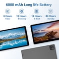 thumbnail image 3 of Tablet 10 inch Android Tablets, 6GB RAM 64GB ROM 512GB Expand, Quad-Core Processor, 1280x800 LCD Touch Screen, WiFi, Dual Camera, BT, 6000mAh Battery, 3 of 6
