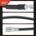 thumbnail image 5 of A-Premium Rear Driver or Passenger Brake Hydraulic Hose Compatible with Select Volkswagen Models - Golf/GTI 2015-2018, Golf SportWagen 2015-2017 - Replace# 5QM611775C, 5Q0611775F, 5 of 8