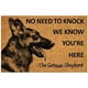 thumbnail image 2 of Felpudo de bienvenida con diseño de perro para puerta de entrada | Felpudo de fibra de coco antideslizante de 40 x 60 cm | Regalo divertido para amantes de las mascotas, ideal para la entrada y, 2 of 7