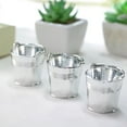 thumbnail image 5 of BalsaCircle 12 Silver Pail Bucket 2" Mini Planter Party Favor Candy Gift Holders Weeding, 5 of 8