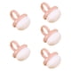 thumbnail image 1 of Cepillo para polvo de uñas Jinwen 5 piezas para decoración de uñas rosa, 1 of 8