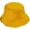 Turmeric, variant on CoCopeaunts Kids Bucket Hat and Women Bucket Cap Summer Sunscreen Men Pure Color Outdoor Collapsible Fisherman Hat 2 Sizes