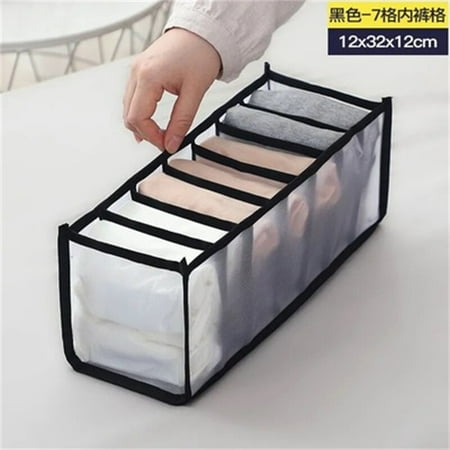 

Underwear Bra Organizer Folding Drawer Divider Storage Box Bedroom Wardrobe Underwear Socks Scarf Separate Storage Box Household