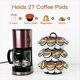 thumbnail image 2 of Soporte para CáPsulas de Café, Almacenamiento Café Compatible con Tazas K (27 CáPsulas), Giratorio 360 Grados, Negro, 2 of 6