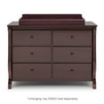 Delta Children Universal 6 Drawer Dresser with Interlocking Drawers