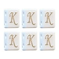 thumbnail image 2 of 6x Retenedor de Cuerdas de Guitarra, Guía de Cuerdas, Brida de Acorde de Tres Esquinas para Guitarra Clásica blanco, 2 of 9
