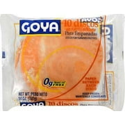 Goya Large Color Discos Pastry Dough, 14 Ounce - 24 per case.