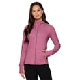 thumbnail image 5 of RBX Active Women's Lightweight Hoodie Yoga Running Jacket with Pockets, 5 of 5