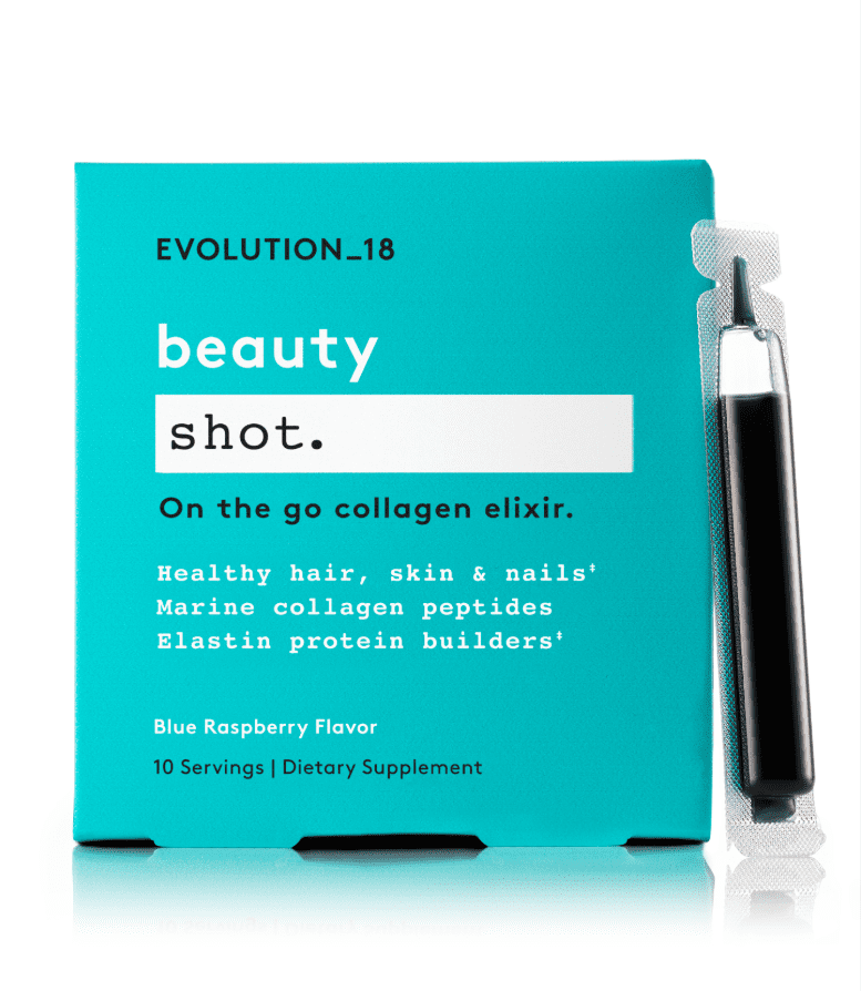 Evolution 18 Beauty Boosting Collagen Shot Berry 10 Servings