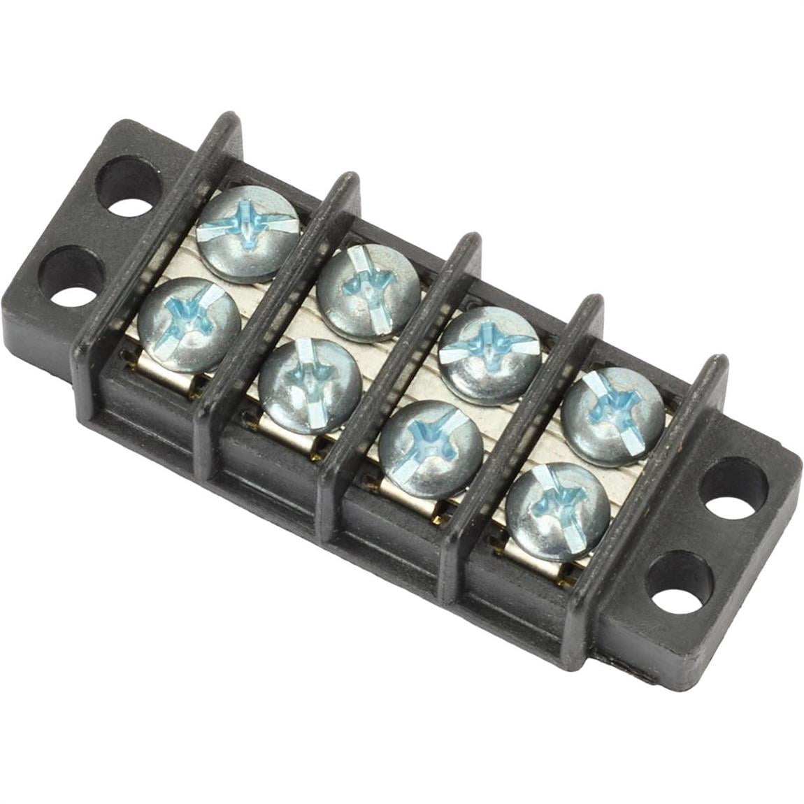 Electrical 4 Terminal Block Bus Strip