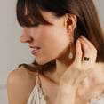 thumbnail image 2 of Humble Chic Mint Green Druzy Dangle Earrings for Women Trendy - Truquoise Threaders, 2 of 8