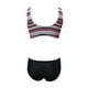 thumbnail image 4 of Gibobby Conjunto de bikini para mujer Bikini de cintura alta para mujer, bañador Sexy de realce de dos piezas, traje de baño Vintage de dos piezas, conju(Negro,CH), 4 of 5