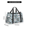 thumbnail image 3 of Easygdp Swan Princess On Lake Bolsa de Gimnasio, Bolsa de Viaje Duffel, Bolsa de Fin de Semana con Compartimentos, Bolsa de Mano para Noche, 3 of 7