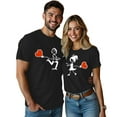 thumbnail image 4 of CAIXIA Matching Shirts for Couples His Her Couples Love Shirt Men's Women T-Shirts Set Valentine's Husband Wife Outfits.,Men/M, 4 of 5
