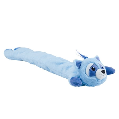 UPC: 0875854000823 | Charming Pet Longidudes Raccoon Plush Dog Tug Toy Blue One-Size