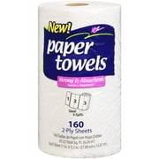 Walmart 1 Size 4 Spill Paper Towels, 160 Sheets