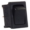 thumbnail image 2 of JR Multi Purpose Switch 12781-5 12 Volt; Single Pole Single Throw SPST; Mini On/Off Switch; Rocker; 0.756 Inch x 0.508 Inch Cutout; 0.745 Inch x 0.500 Inch Switch; Non-Lighted; Black; Set Of 5, 2 of 3