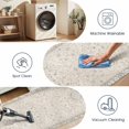 thumbnail image 2 of Washable Kitchen Runner Rug 2x6 ft Non-Slip Low-Profile Soft Vintage Distressed Medallion Oriental Design for Kitchen, Entryway, Hallway, Laundry, Bedroom, 2 of 6