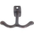 thumbnail image 2 of Ceiling/Locker Hook, 3-1/8" Wide, 2-1/8" Projection, Vintage Bronze by Stone Harbor Hardware, 2 of 4