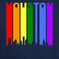 thumbnail image 3 of CafePress - Houston Gay Pride Rainbow Cityscape T Shirt - Men's Classic Graphic Cotton T-Shirt, 3 of 4