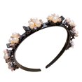 thumbnail image 2 of Accesorios para el cabello de la horquilla rota de la banda del pelo de la banda del pelo del Rhinestone de la perla Wmkox8yii  fajkfhkj4930, 2 of 2